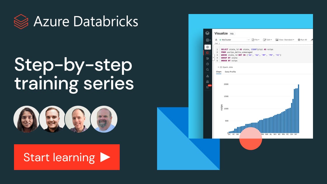 Formazione passo-passo per Azure Databricks