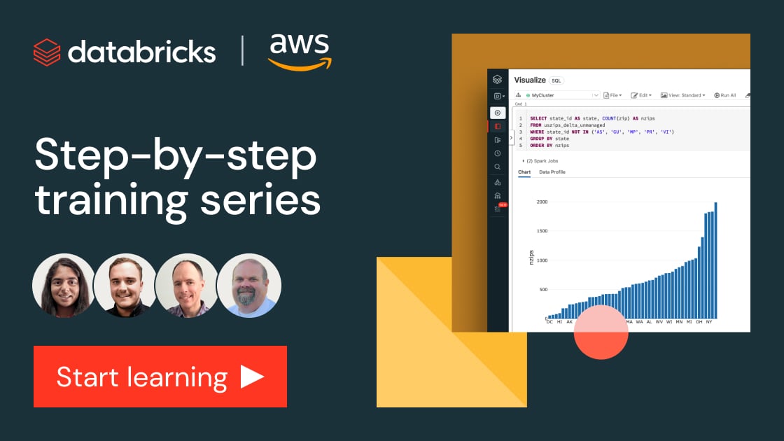 Formazione passo-passo per Databricks su AWS