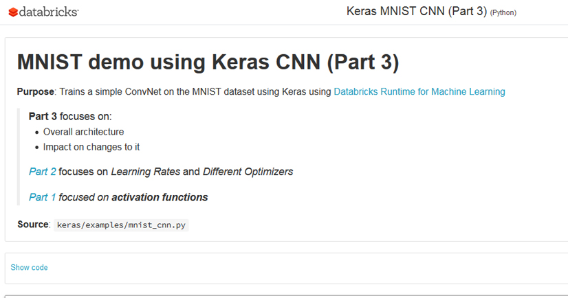 使用Keras CNN的MNIST演示(第3部分)