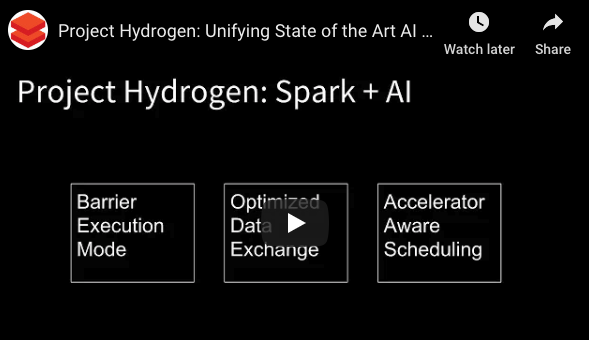 氢计划:在Apache Spark中统一最先进的人工智能和大数据